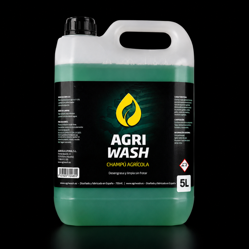Agri Wash mantenimiento semanal